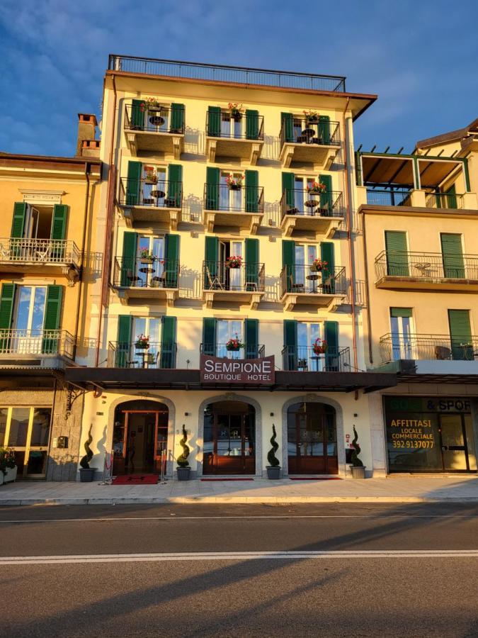 Sempione Boutique Hotel Stresa Esterno foto